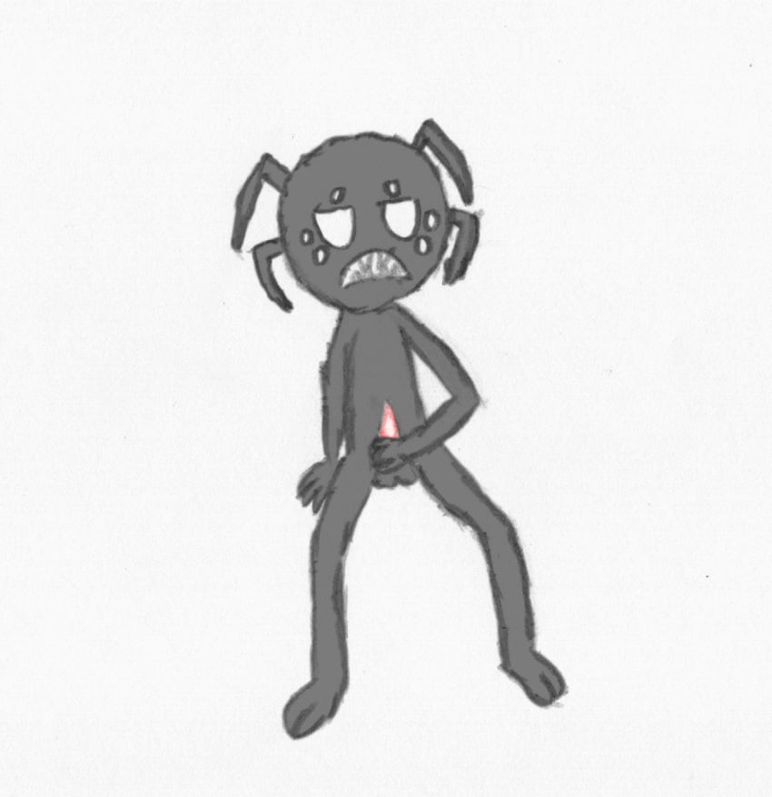 animal_genitalia animated anthro arachnid arthropod balls beatchupichu black_body black_fur bodily_fluids cum cum_on_belly cum_on_body cum_on_penis cum_on_self don't_starve fangs fur genital_fluids genitals gif klei_entertainment looking_pleasured male male_focus male_only masturbation orgasm orgasm_face penile penile_masturbation penis pink_penis sharp_teeth short_playtime sitting solo spider tapering_penis teeth webber