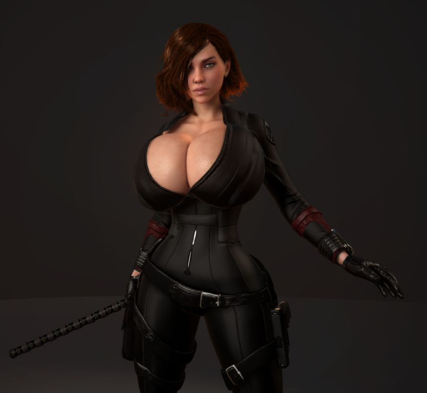 1girls 3d 3d_(artwork) alternate_breast_size ass asymmetrical_hair athletic athletic_female big_ass big_breasts big_butt big_hips black_bodysuit black_widow_(marvel) bodysuit breasts breasts_bigger_than_head busty cleavage clothed clothed_female curvaceous curvy curvy_figure digital_media_(artwork) eyebrows eyelashes eyes female female_focus female_only female_solo fit fit_female giant_breasts gigantic_breasts hair hair_over_one_eye hips hourglass_figure huge_ass huge_breasts human human_female human_only human_solo hyper_breasts large_ass large_breasts large_hips legs light-skinned_female light_skin lips marvel marvel_cinematic_universe marvel_comics mature_female natasha_romanoff open_clothes red_hair round_ass round_breasts round_butt slim_waist small_waist solo superheroine thick thick_legs thick_thighs thighs thin_waist top_heavy unzipped unzipped_bodysuit upper_body vaako voluptuous waist wide_hips