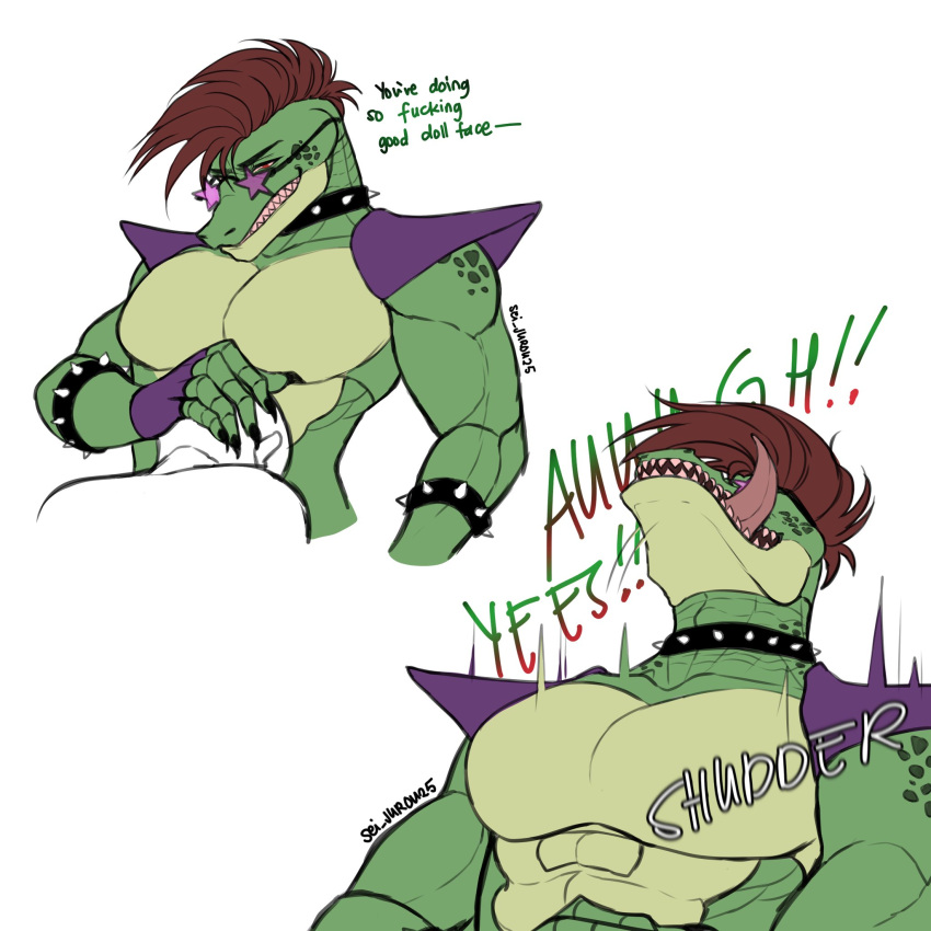 2022 2boys abs alligator alligatorid ambiguous ambiguous_human animatronic anonymous_character anthro anthro_focus anthro_on_human artist_name bald blowjob bracelet bracelets brown_hair claws collar completely_nude completely_nude_male crocodile crocodilian crocodylid digital_drawing_(artwork) digital_media_(artwork) duo duo_focus english english_text fangs fellatio finger_claws fingerless_gloves five_nights_at_freddy's five_nights_at_freddy's:_security_breach gay gay_sex glasses gloves grabbing_head green_skin hand_on_head head_grab implied_oral looking_pleasured machine male male/ambiguous male_anthro male_only moaning mohawk_(hairstyle) montgomery_gator_(fnaf) muscles muscular_anthro muscular_male nude nude_male oral oral_penetration oral_sex pecs pectorals penis_in_mouth pleasure pleasure_face pleasured reptile reptile_humanoid robot rough_male rough_oral rough_sex scales scalie scalie_humanoid scottgames sei_jurou25 sharp_teeth shoulder_pads simple_background smile smiley_face smiling spiked_bracelet spiked_collar star_glasses steel_wool_studios studded_bracelet studded_collar sunglasses text unseen_male_face white_skin