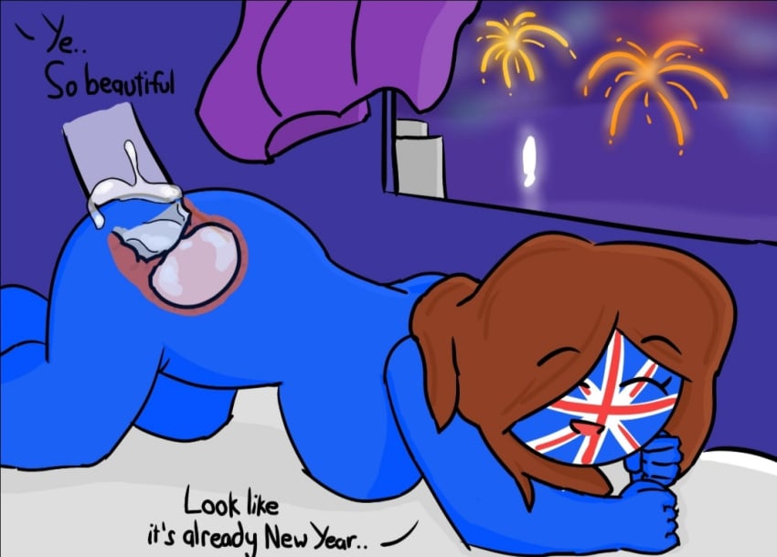 brown_hair countryhumans countryhumans_girl cum cum_in_pussy cum_inside doggy_style eggsername new_year new_years_eve united_kingdom_(countryhumans) x-ray