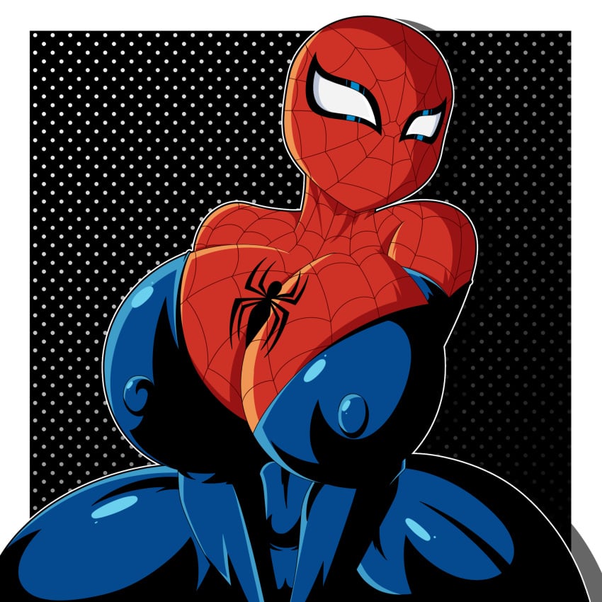 1girls big_breasts blakeynsfw curvy curvy_female female female_focus female_only human human_only marvel nipple_bulge spider-girl spider-man_(series) spider-whore thick_thighs tight_clothes tight_clothing