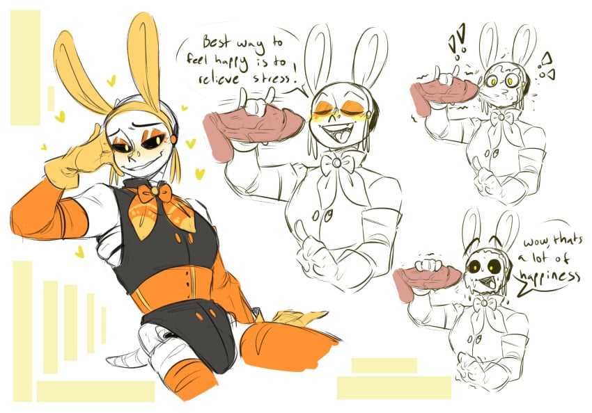 2d 2d_(artwork) 2d_artwork alternate_universe animated_skeleton bunny_ears color cum_on_face dialogue disembodied_penis dream_sans_(fan_character) dreamtale_(undertale_fanfiction) english english_dialogue english_text ghostskeleto handjob jerkingoff male_only sans sans_au simple_background skeleton tagme tail text uncensored uncensored_penis undertale undertale_(series) undertale_au white_background