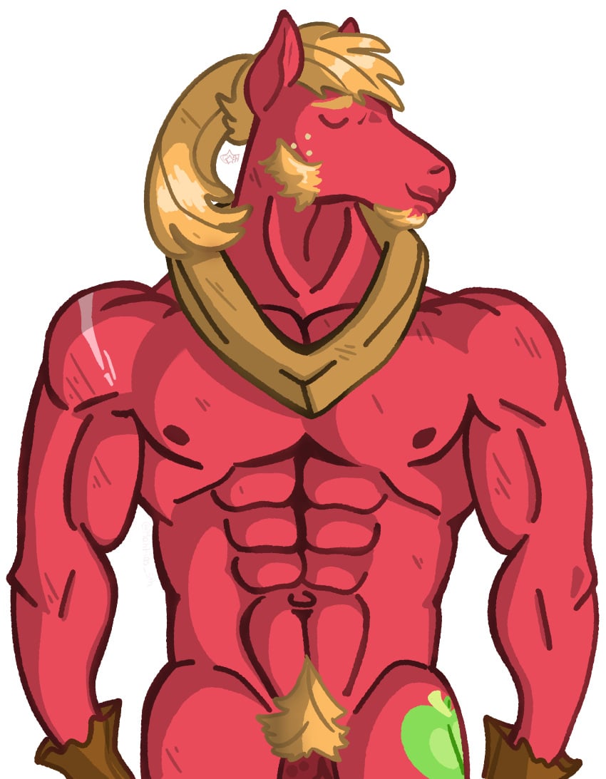 big_macintosh big_macintosh_(mlp) furry gay male male_only muscle muscular_male my_little_pony