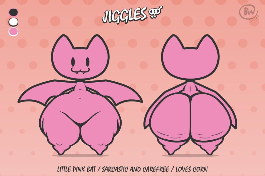 bonguitoweon character_profile doodle jiggle_(bonguitoweon) non-human oc text toony