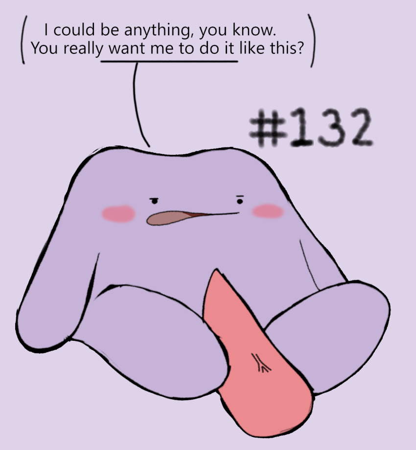 2023 ambiguous_gender blush digital_media_(artwork) ditto erection foot_fetish foot_play footjob generation_1_pokemon genitals goo_creature hashtag hi_res id_number male nintendo no_humans number open_mouth penis pokemon pokemon_(species) secretsableye sex simple_background text