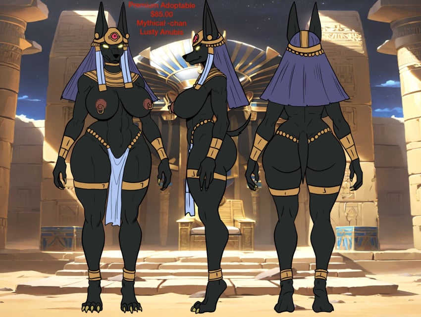 Anubis (Egyptian Mythology) Rule 34 Image