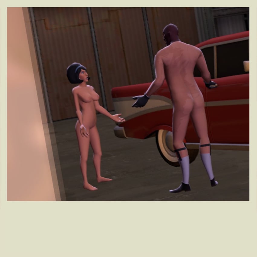 3d 3d_(artwork) argue arguing ass ass black_hair breasts breasts breasts car garry's_mod husband husband_and_wife male_ass naked naked_female naked_male nipples nude nude_female nude_male photo picture red_car scout's_mother spy spy_(team_fortress_2) spying team_fortress_2 tf2 valve video_games wife wife_and_husband