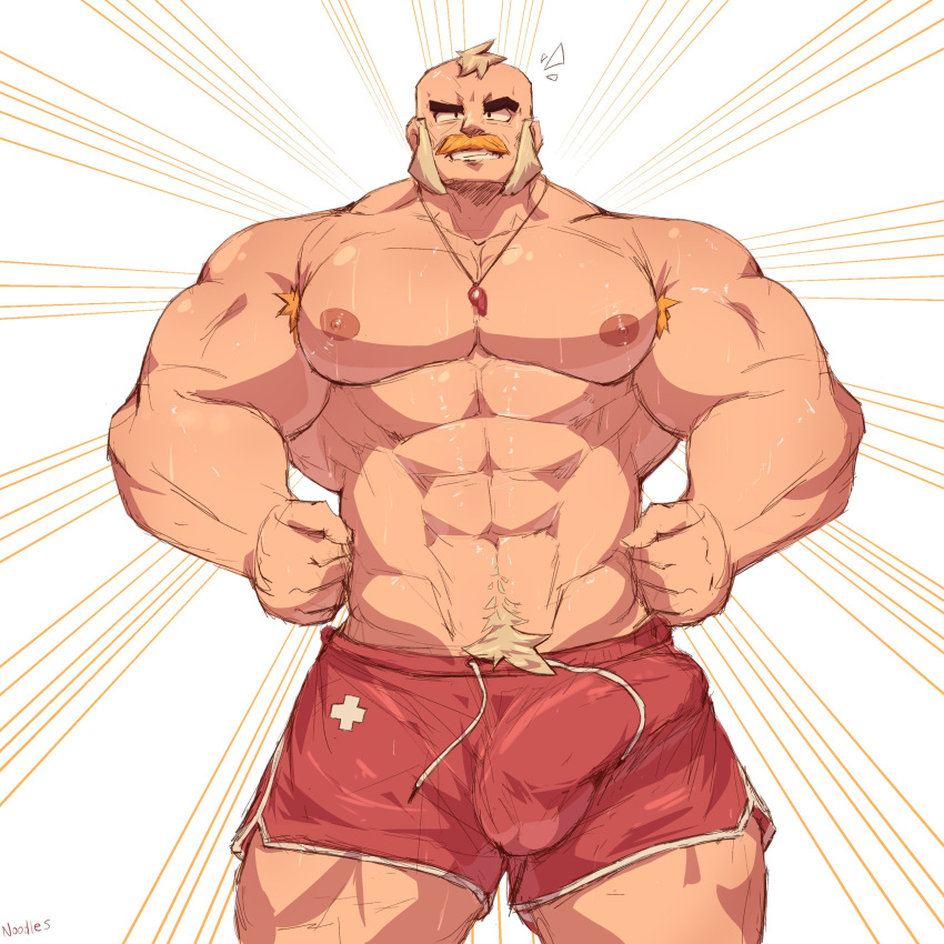 bara big_muscles brawl_stars gay muscular_male older_male sam_(brawl_stars)