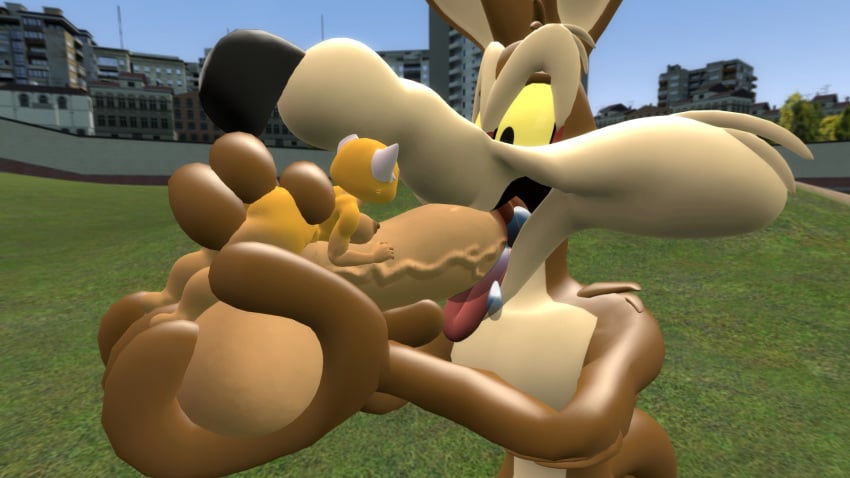 16:9 2023 3d_(artwork) abobazalupovich aggressive_retsuko aggretsuko ailurid anthro balls big_balls big_penis bodily_fluids breasts canid canine canis coyote digital_media_(artwork) dripping duo feet garry's_mod genitals gm_construct grass gynomorph gynomorph/male hi_res holding_balls holding_partner holding_penis huge_balls huge_cock humanoid_feet hyper hyper_balls hyper_genitalia hyper_penis intersex intersex/male licking looking_at_another looking_at_partner looney_tunes male mammal open_mouth oral outside penile penis penis_lick plant plantigrade red_panda retsuko saliva saliva_drip saliva_on_penis saliva_on_tongue sanrio sex size_difference smooth_fur standing sucking sucking_penis tongue tongue_out vein veiny_penis warner_brothers widescreen wile_e._coyote