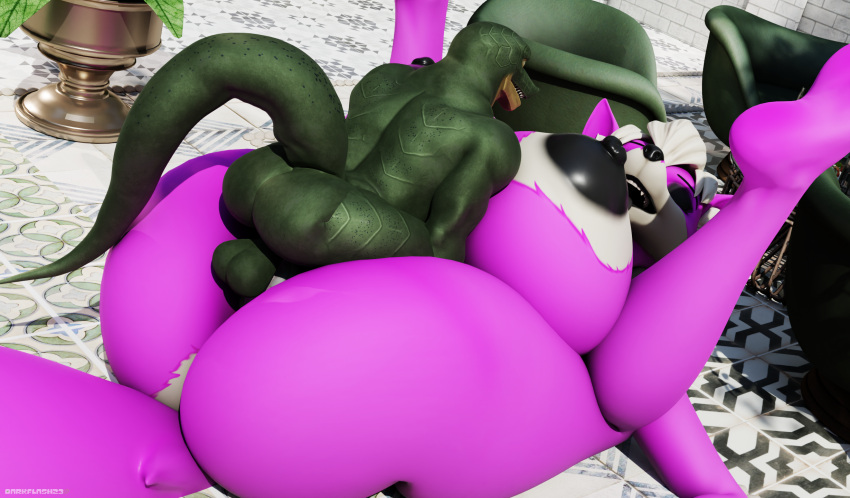 3d_(artwork) alligator alligatorid anthro areola ass balls big_areola big_breasts big_butt black_areola black_nipples breasts canid canine canis closed_eyes crocodilian darkflash23 digital_media_(artwork) duo female female_penetrated from_front_position fur genitals green_balls green_body green_scales hair hi_res huge_breasts hyper hyper_breasts larger_female male male/female male_anthro male_anthro/female_anthro male_penetrating male_penetrating_female mammal mating_press nipples open_mouth penetration pink_body pink_fur pussy reptile scales scalie sex size_difference small_dom_big_sub smaller_male vaginal_penetration white_body white_fur white_hair wolf yuni_hermit