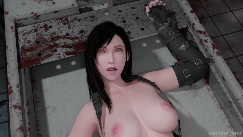 1girls 2023 3d 4k autopsy blender blender_(software) boobs braid breasts corpse dark_room dead dead_eyes death dissection female female_death female_only final_fantasy final_fantasy_vii final_fantasy_vii_remake gore guro half_dressed half_naked half_nude hi_res long_hair lying lying_on_table morgue necrophilia nipples open_mouth ryona square_enix sumataryona surgery table tagme tifa_lockhart