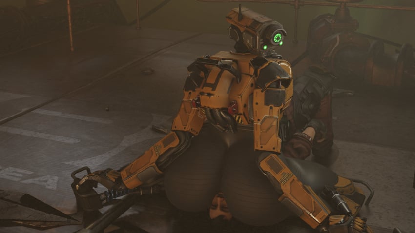 absurd_res ass big_butt dominant dominant_male duo facesitting girly hi_res huge_butt human humanoid jack_cooper_(titanfall) machine male male/male mammal metal metallic_body mrvn pyro_enthusiast robot sitting sitting_on_another smothering spread_legs spreading submissive submissive_male thick_thighs wide_hips