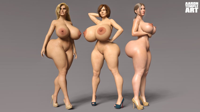 3d 3d_model aarontempleart areolae ava_duncan big_areola big_ass big_breasts big_butt big_hips bimbo blonde_hair bob_cut brown_hair busty caucasian_female character_profile curvy curvy_figure debra_nicks high_heels huge_ass huge_breasts huge_butt huge_nipples katie_saunders large_nipples long_hair mature_woman milf no_background older_female pawg portrait pose posing standing stiletto_heels thick_legs thick_lips thick_thighs voluptuous younger_female