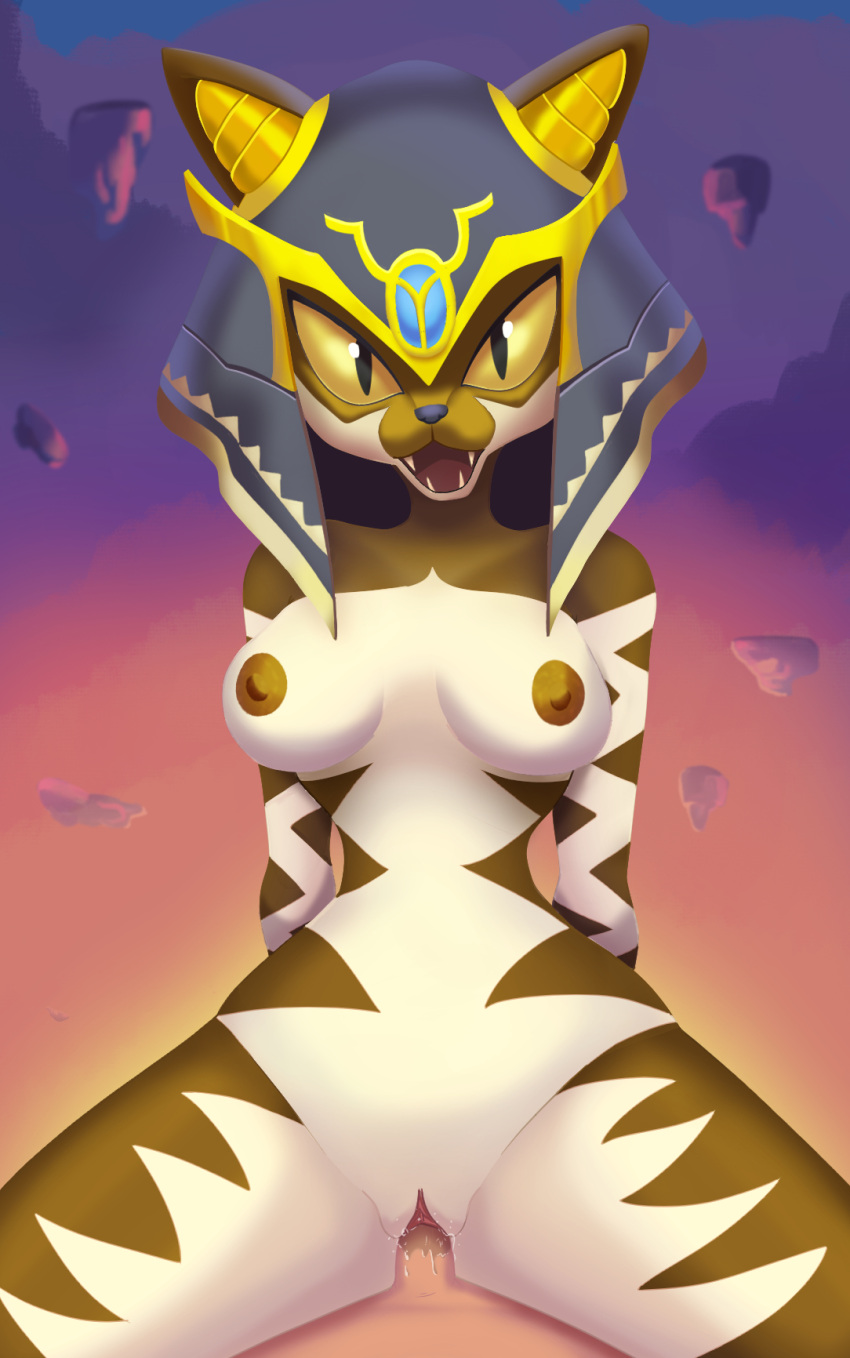 2023 anthro anthro_focus anthro_penetrated bast basthet_(monster_legends) breasts clothing cowgirl_position deity duo egyptian_mythology faceless_human fangs female female_focus female_on_human female_penetrated first_person_view from_front_position headgear headgear_only headwear headwear_only hi_res human human_on_anthro human_penetrating human_penetrating_anthro human_pov impstripe interspecies male male/female male_human/female_anthro male_on_anthro male_penetrating male_penetrating_female male_pov mammal middle_eastern_mythology monster_legends mostly_nude mythology nipples on_bottom on_top partial_male penetrating_pov penetration penile penile_penetration penis_in_pussy pupils sex slit_pupils solo_focus teeth vaginal_penetration