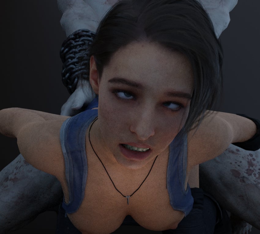 3d after_anal after_rape ass_grab broken_rape_victim chris_walker_(outlast) crossover cum_inside defeated defeated_with_sex dumb_face eyes_rolling_back grabbing_ass grabbing_from_behind huge_cock hurt_expression jill_valentine open_mouth open_shirt outlast raised_eyebrows rape raped raped_by_monster resident_evil restrained restrained_arms size_difference squint squinting torn_clothes torn_shirt traumatized zombie