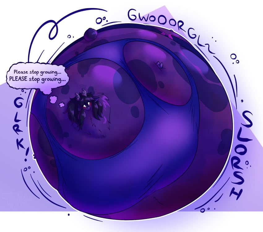 blueberry_inflation inflation spherical_inflation sunken_head sunken_limbs tagme thick_thighs wide_hips wolforb2000