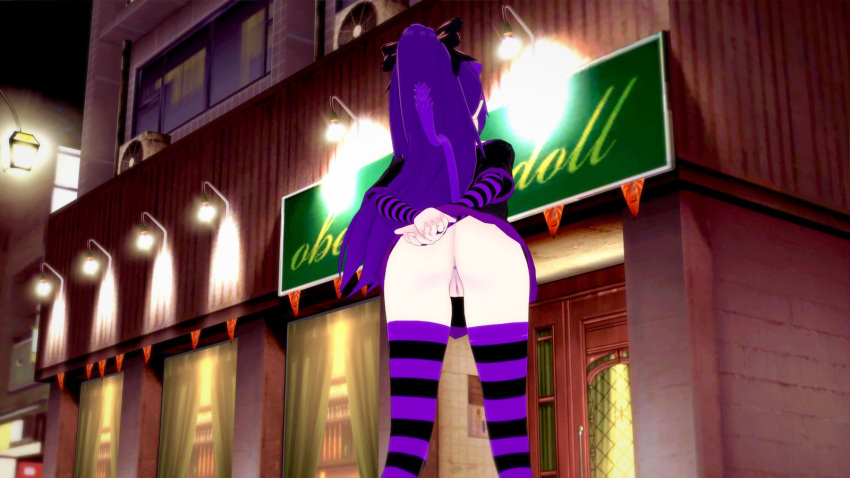 1girls 3d anus big_ass breasts cat_ears catgirl clothes collar female horny_female koikatsu lewdielilac no_panties no_pants outside posing pussy restaurant solo solo_female stockings t-shirt tagme totless_(vtuber) tsuki_kimura virtual_youtuber vrchat vrchat_avatar vtuber wet_pussy