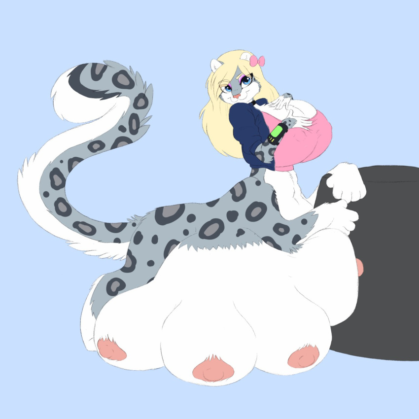 10_breasts big_breasts breasts chakat chakat_daydreamer clothing felid felid_taur female furry_focus furry_only hc_svnt_dracones hi_res huge_breasts hyper hyper_breasts hyper_pregnancy mammal mammal_taur mifmaf multi_breast pantherine pantherine_taur pose pregnant snow_leopard snow_leopard_taur solo spots taur topwear