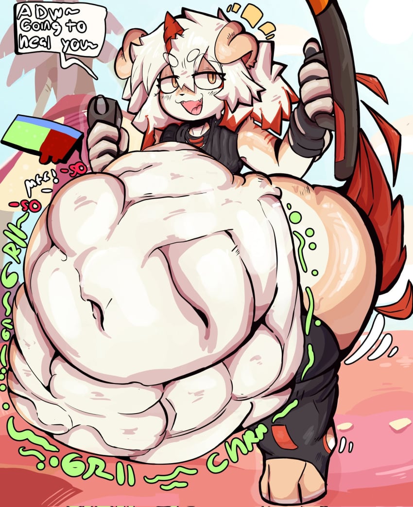 Hung (Arknights) Rule 34 Image