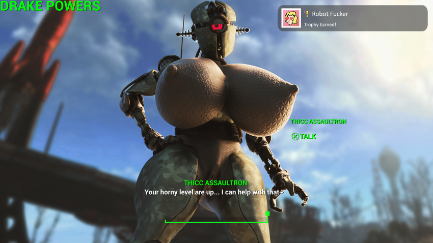 1_eye 1girls 3d 3d_(artwork) android android_girl ass assaultron assaultron_(fallout) athletic athletic_female bethesda_softworks big_ass big_breasts big_butt big_thighs breasts bust busty curvaceous curvy curvy_figure digital_media_(artwork) drakepowers eyes fallout fallout_4 female female_focus female_robot fit fit_female gameplay_mechanics gynoid hips hourglass_figure huge_ass huge_breasts humanoid large_ass large_breasts large_butt legs machine mature mature_female mechanical metallic_body red_eye robot robot_girl robot_humanoid thick thick_ass thick_hips thick_legs thick_thighs thighs top_heavy upper_body voluptuous voluptuous_female waist wide_hips