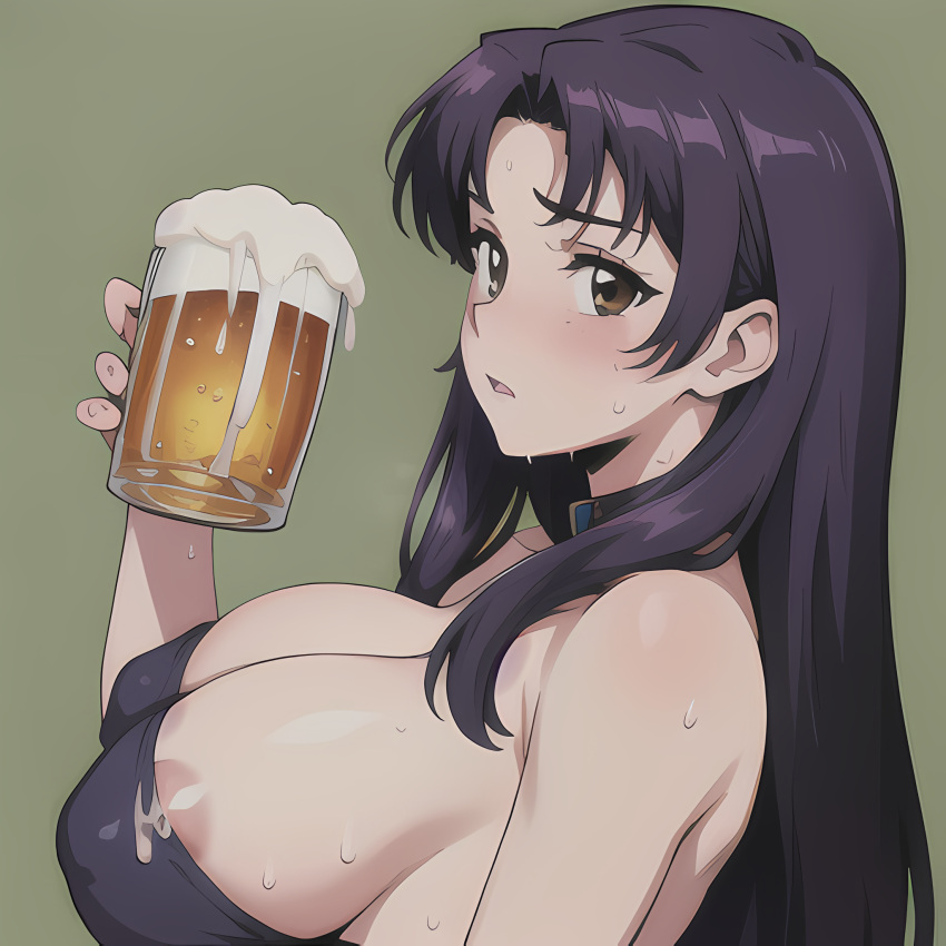 ai_generated katsuprime katsuragi_misato misato_katsuragi neon_genesis_evangelion stable_diffusion