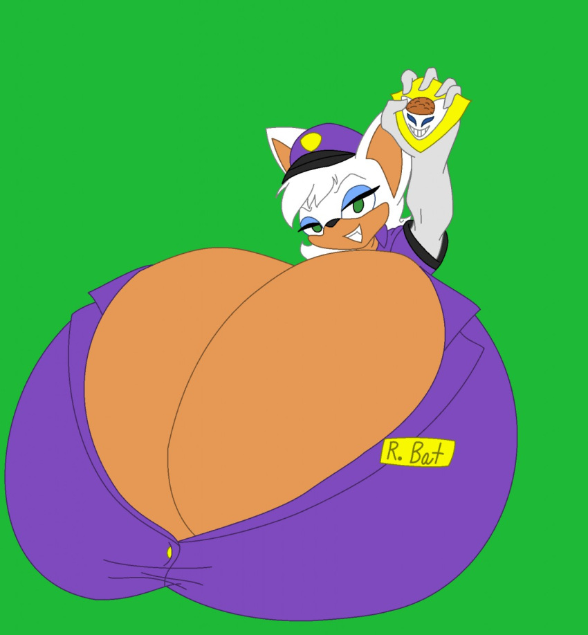 alternate_breast_size bestthe big_breasts boob_window breasts_bigger_than_head clothed female female_only giant_breasts huge_breasts hyper hyper_breasts keith-hedeghog no_bra police police_uniform policewoman rouge_the_bat sonic_(series)