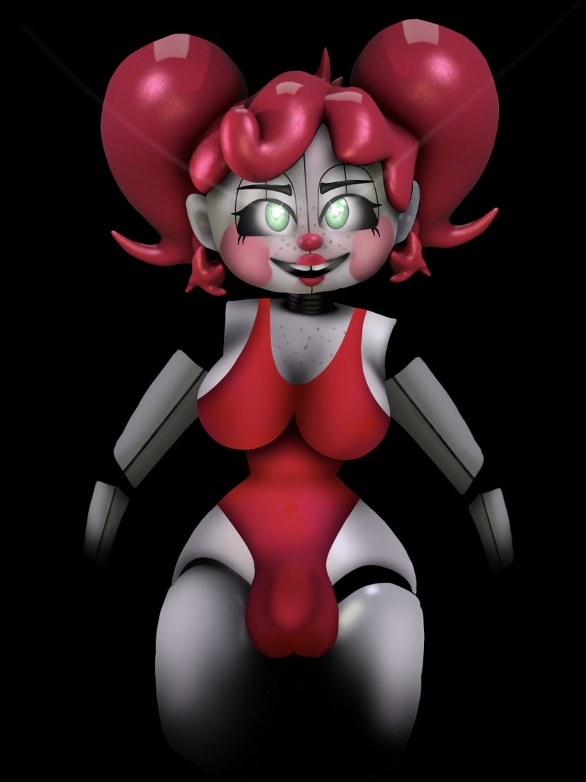 1futa 3d 3d_(artwork) baby_(fnafsl) balls big_breasts breasts circus_baby circus_baby_(fnaf) fappencheese five_nights_at_freddy's five_nights_at_freddy's:_sister_location flaccid freckles futa_only futanari green_eyes humanoid humanoid_penis penis red_hair robot scottgames self_upload shadow short_hair sister_location so87baby solo standing summer_of_87_baby swimsuit thick_thighs twintails white_body wide_hips