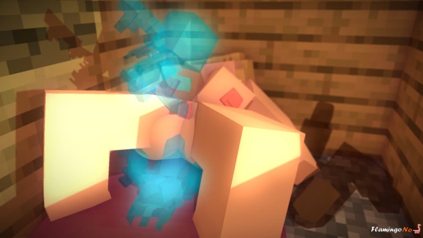 1girls 3d allay_(minecraft) anal anal_sex blonde_hair breasts cammie_(flamingono) cubic_breasts flamingono floating flying mine-imator minecraft mob_vote nipple nude nude_female pussy see-through see-through_body see-through_penis see_through square_breasts square_head