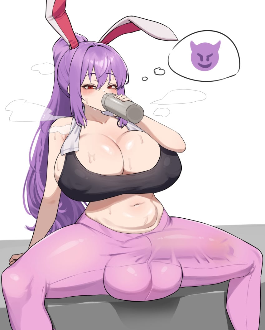 1futa 2025 2d 2d_(artwork) 2d_artwork absurd_res absurdres animal_ears animal_humanoid areola areola_bulge areolae areolae_visible_through_clothing ass_length_hair ball_bulge balls balls_under_clothes ballsack bare_shoulders belly belly_button big_balls big_breasts big_cock big_hips big_penis big_testicles big_thighs blush blush_lines breasts breasts_bigger_than_head bulge bulge_through_clothing bunny_ears bunny_girl bursting_breasts cleavage cleavage_overflow clothed clothed_futa clothing cock collarbone curvaceous curvaceous_figure curves curvy curvy_body curvy_figure curvy_futa curvy_hips curvy_thighs dick dirty_thoughts erect_penis erection erection_under_clothes futa_only futanari genitals hair_between_eyes hi_res highres horny horny_futa hourglass_figure huge_breasts huge_cock intersex kemonomimi large_balls large_breasts large_cock large_penis large_testicles large_thighs light-skinned_futa light_skin long_hair looking_at_viewer midriff navel nipple_bulge nipples nipples_visible_through_clothing oversized_balls parted_bangs penis penis_under_clothes ponytail purple_hair rabbit rabbit_ears rabbit_girl rabbit_humanoid red_eyes reisen_udongein_inaba solo solo_futa spammayo sports_bra steam steaming_body stomach straight_hair sweat sweat_pants sweatdrop sweating sweatpants sweaty sweaty_body testicles thick thick_hips thick_penis thick_thighs thighs thinking thinking_about_sex thought_bubble tight_clothes tight_clothing tight_pants touhou towel towel_around_neck voluptuous voluptuous_futa white_background wide_hips workout workout_clothes
