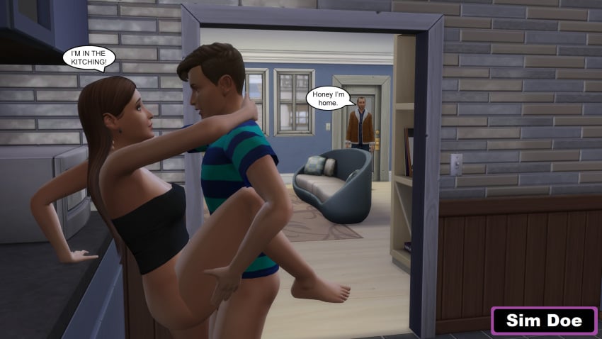 3d age_difference brown_hair bryan_north(sim_doe) caption casual_sex comic comic_page english english_text family family_sex hand_holding_leg long_hair martin_north(sim_doe) milf mother_and_son original_characters petite petite_body petite_breasts petite_female sex sim_doe sims sims4 sims_4 speech_bubble speech_bubbles standing standing_on_one_leg standing_position standing_sex step-incest stepcest stepmother stepmother_and_stepson stepson the_sims the_sims_4 trinity_north(sim_doe)