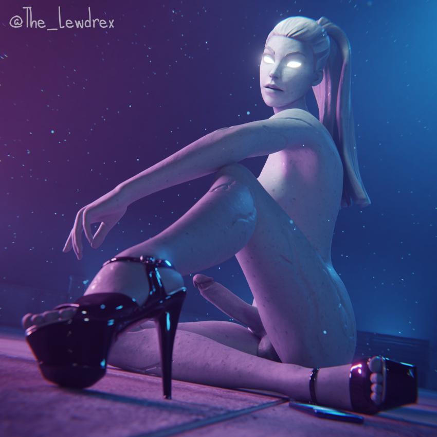 1futa 3d alternate_version_available balls blender bottomless completely_nude completely_nude_female epic_games erect_penis erection feet female female_focus female_only fortnite futa_only futanari glowing glowing_eyes golem high_heels lewdrex long_hair looking_at_viewer looking_to_the_side mineral_fauna mineral_humanoid naked_footwear naked_heels nude nude_female nude_futanari on_floor open_toe_shoes penis ponytail pose posing presenting presenting_feet presenting_penis rock_creature rock_humanoid shoes sitting solo solo_focus stone_body stone_skin stoneheart topless watermark