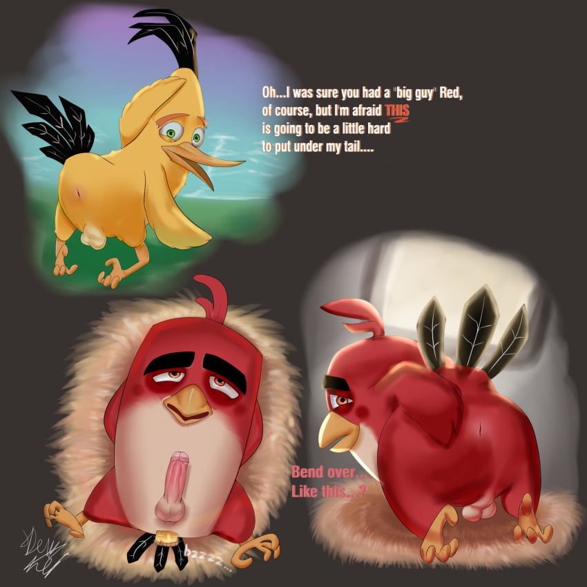 Chuck (Angry Birds) Rule 34 Image
