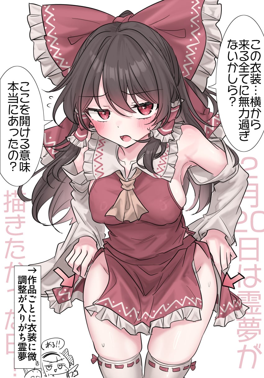 Hakurei Reimu (Touhou) Rule 34 Image