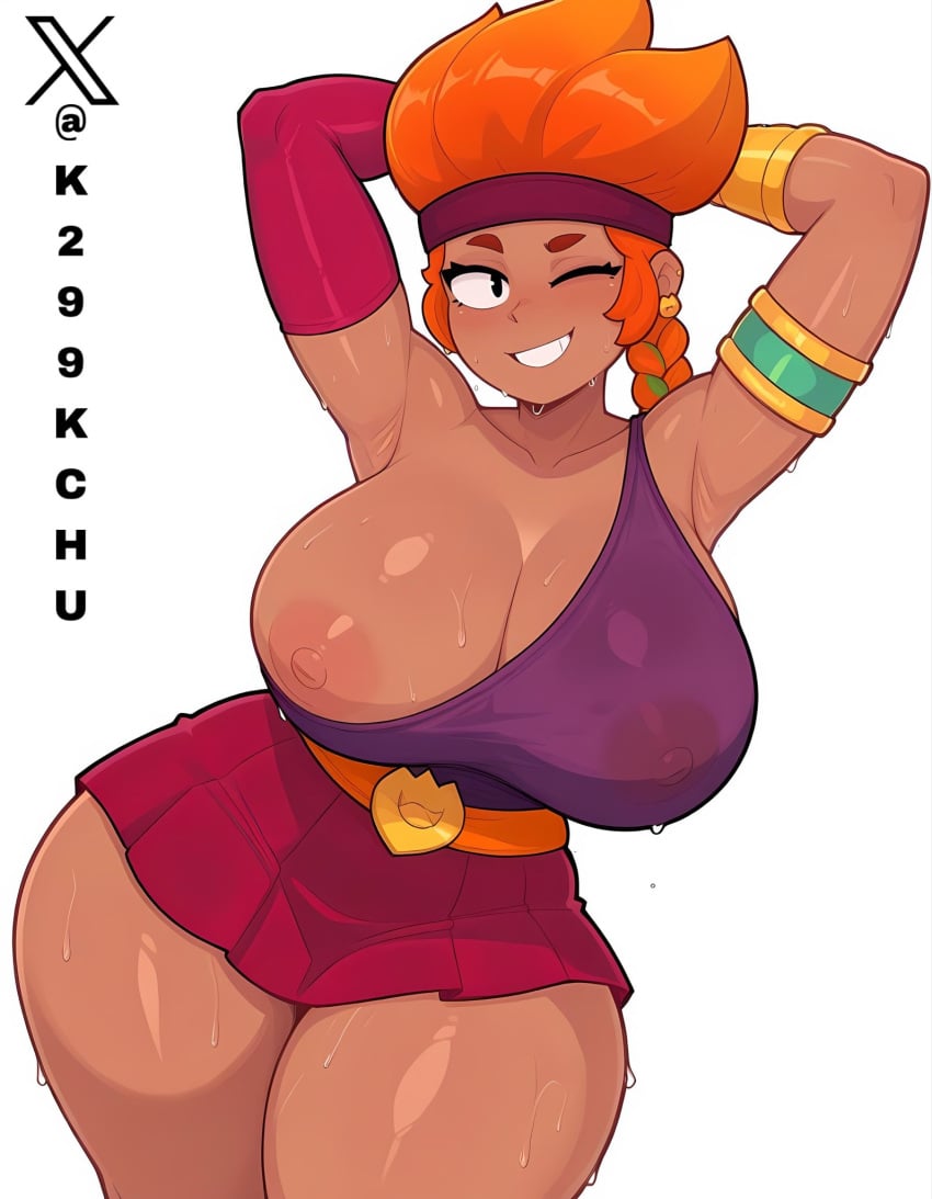 ai_generated amber_(brawl_stars) brawl_stars k299kchu