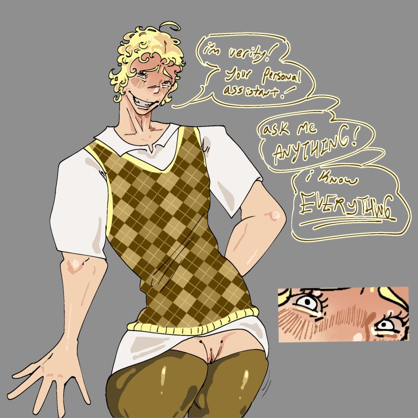 Blushing Rule 34 Image