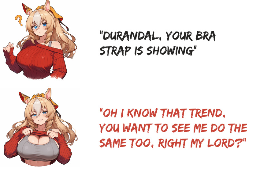 Durandal (Umamusume) Rule 34 Image