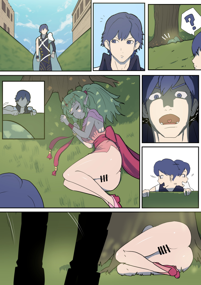 alternate_costume bar_censor censored chrom_(fire_emblem) cosplay fire_emblem fire_emblem_awakening henzu-zu imminent_rape imminent_sex netorare pussy rape sleeping somnophilia tiki_(adult)_(fated_divinity)_(fire_emblem) tiki_(adult)_(fire_emblem) tiki_(fire_emblem) tiki_(young)_(fire_emblem) tiki_(young)_(fire_emblem)_(cosplay) unaware unconscious