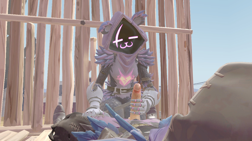 1boy1girl fortnite raven_(fortnite) raven_team_leader source_filmmaker