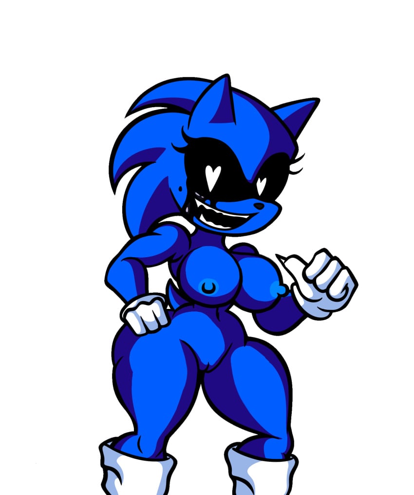 1girls black_eyes blue_body blue_nipples edit fanon female female_focus female_only friday_night_funkin friday_night_funkin_mod heart_eyes mrdrezq nude nude_filter solo solo_female sonic_(series) sonic_the_hedgehog_(series) tagme third-party_edit white_gloves