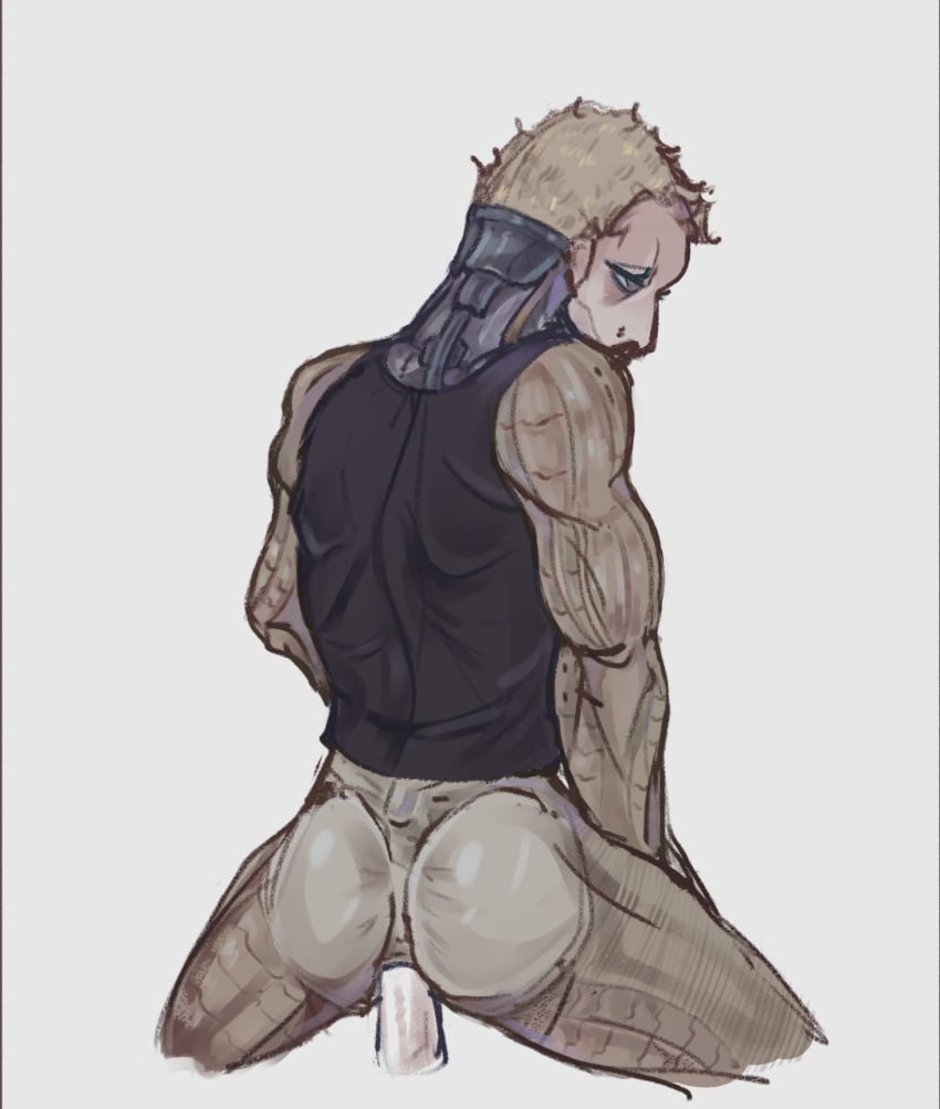 anal from_behind gay khamsin male male_only metal_gear_rising