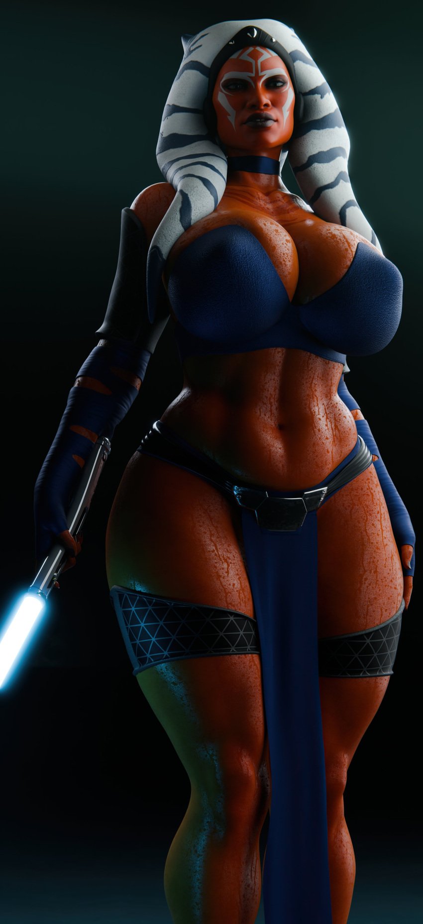 1girls 3d aged_up ahsoka_tano alien alien_girl alien_humanoid alternate_costume alternate_version_available ass big_ass big_breasts blue_clothing blue_lightsaber breasts clone_wars clothed clothed_female clothing curvaceous curvy deltoids digital_media_(artwork) doublejeckylll female female_only fit fit_female gluteal_fold glutes half_naked huge_ass huge_breasts huge_thighs humanoid jeckylll jedi large_ass large_breasts legs legwear lightsaber lips loincloth long_hair lower_body lucasfilm massive_ass massive_breasts massive_thighs older orange-skinned_female orange_body orange_skin pseudo_hair purple_clothing rosario_dawson round_ass slim slim_waist solo star_wars star_wars:_ahsoka star_wars_rebels sword the_mandalorian thick_thighs thighs togruta toned_ass voluptuous voluptuous_female weapon wide_hips