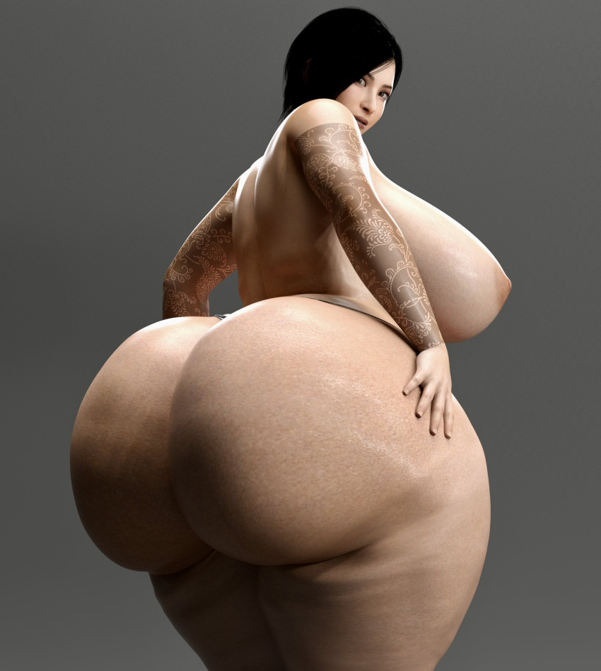 1girls 3d 3d_(artwork) ada_wong ass big_ass big_breasts big_butt breasts capcom dumptruck_ass dumptruck_butt fat_ass fat_butt female female_only gigantic_ass gigantic_butt huge_ass huge_breasts huge_butt large_ass large_breasts large_butt massive_ass massive_butt resident_evil tagme tattoo vorhauzen1