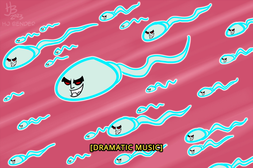 cum cum_in_ass danny_fenton danny_phantom gay gay_sex hjbender male no_visible_genitalia non-human nsfw sperm sperm_cell sperm_cell_with_face toony vlad_masters yaoi