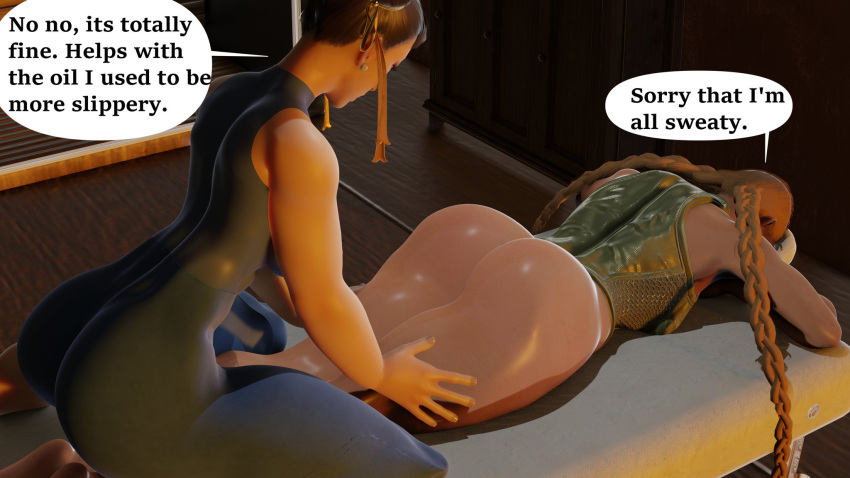 2girls 3d asian asian_female ass athletic athletic_female big_ass big_breasts bottom_heavy breasts british british_female bust busty cammy_white capcom caucasian caucasian_female chest chinese chinese_female chun-li cleavage curvaceous curves curvy curvy_figure digital_media_(artwork) eyebrows eyelashes eyes female female_focus female_only fit fit_female hair hips hourglass_figure huge_ass huge_breasts human large_ass large_breasts legs leotard light-skinned_female light_skin lips mature mature_female slim slim_waist street_fighter street_fighter_6 thedirtden thick thick_legs thick_thighs thighs top_heavy upper_body voluptuous voluptuous_female waist watermark wide_hips