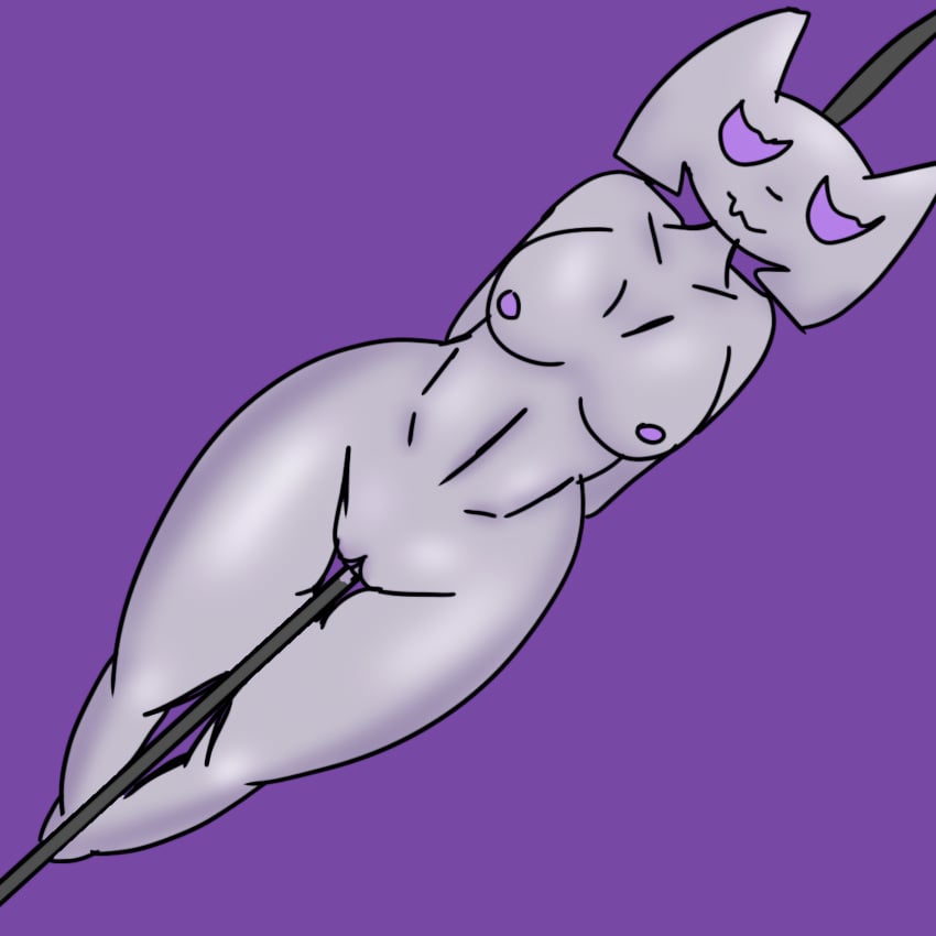 bondage breasts clyde_(discord) discord discord_(app) discord_logo female girl nude_female pole pussy pussy_juice