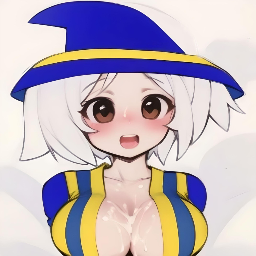 big_breasts cum cute female magic magical_girl on_bed ultimate_mage youtube youtuber