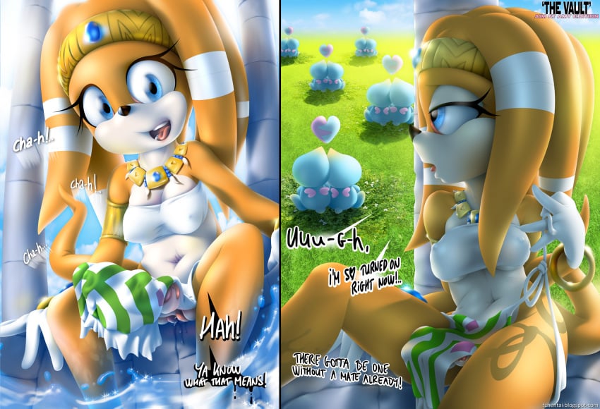 1futa anthro big_penis chao_(sonic) comic_page erection futa_focus futanari self_upload solo_focus sonic_(series) sonic_the_hedgehog_(series) tcprod tikal_the_echidna