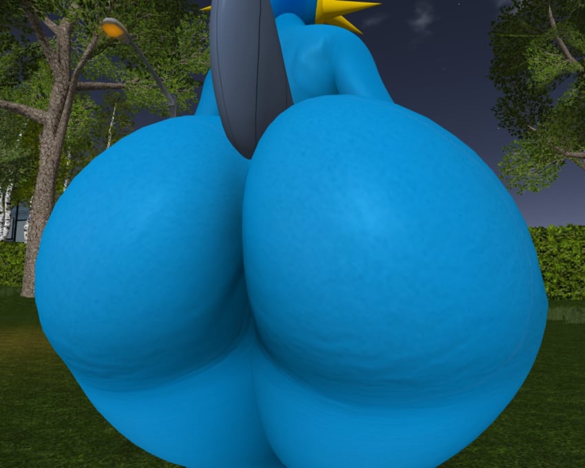 big_ass big_breasts breasts bubble_butt female female_only ferialexonar huge_ass huge_breasts pokémon_(species) pokemon swampert thick_thighs wide_hips