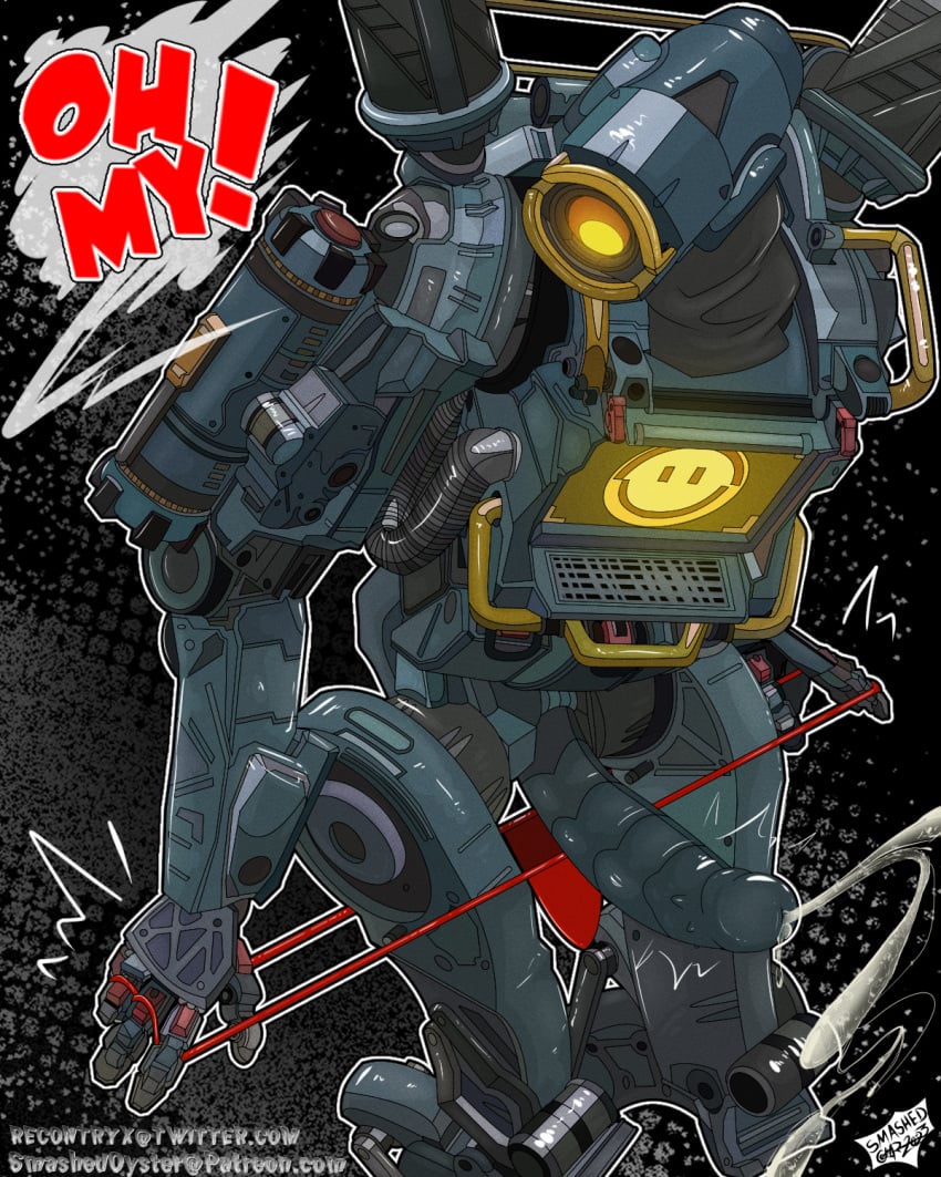 apex_legends cum living_machine mechanical pathfinder_(apex_legends) robophilia robot smashedoysters