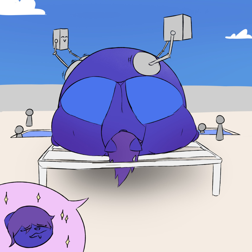 big_breasts blueberry_inflation breasts female inflation pinnacle22 spherical_inflation tagme